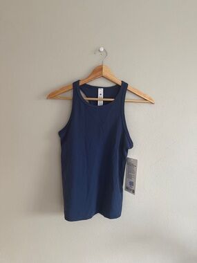 lululemon Blue Twill Align Tank Top